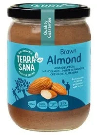Krem migdałowy z prażonych migdałów 500 g - Terrasana (EKO)