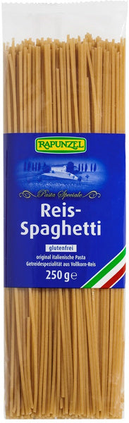 Makaron ryżowo razowy spaghetti bezglutenowy 250 g - Rapunzel (EKO)