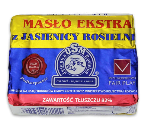 Masło ekstra tradycyjne 82 % 200 g - Jasienica