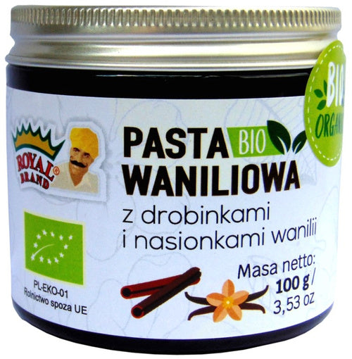 Pasta waniliowa 100 g - Royal Brand (EKO)