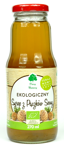 Syrop z pączków sosny 270 ml - Dary Natury (EKO)