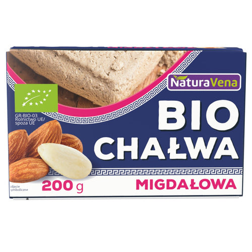 Chałwa migdałowa 200 g - Naturavena (EKO)