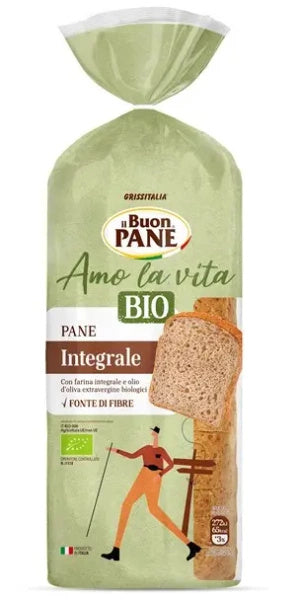 Chleb tostowy pełnoziarnisty krojony 400 g - Il Buon Pane (EKO)