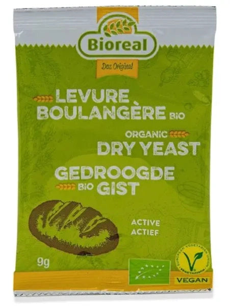 Drożdże aktywne suszone 9 g - Bioreal (EKO)