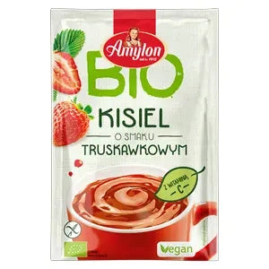 Kisiel truskawkowy bezglutenowy 30 g - Amylon (EKO)