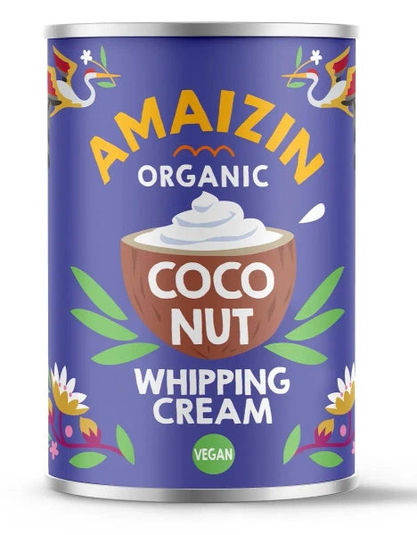 Krem kokosowy do ubijania 400 ml - Amaizin (EKO)