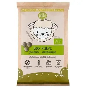 Kulki jaglano orkiszowe bez dodatku cukru 160 g - Helpa (EKO)