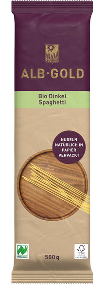 Makaron orkiszowy spaghetti 500 g - Alb-Gold (EKO)
