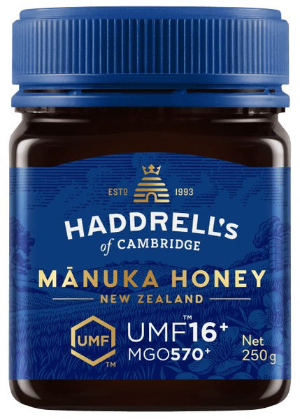 Miód manuka umf 16+ mgo 570+ 250 g - Haddrell'S Of Cambridge