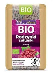 Rodzynki sułtanki bezglutenowe 400 g - Naturavena (EKO)