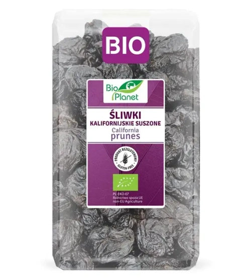 Śliwki kalifornijskie suszone bezglutenowe 1 kg - Bio Planet (EKO)