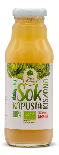 Sok z kapusty kiszonej 270 ml - Dary Natury (EKO)